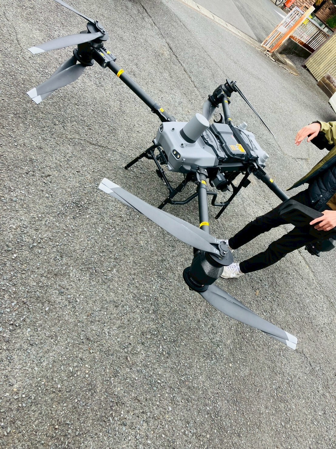 ドローン防災訓練